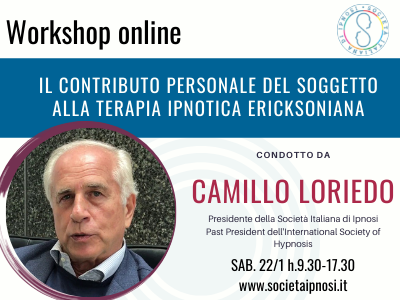 Workshop Il contributo personale del soggetto alla Terapia Ipnotica Ericksoniana
