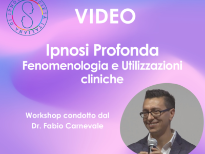 Ipnosi Profonda. Fenomenologia e Utilizzazioni cliniche